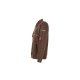 PLANAM Herren Bundjacke CANVAS-320 Reflex CORDURA® Braun/Schwarz