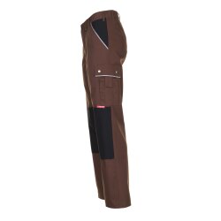 PLANAM Herren Bundhose CANVAS-320 Reflex CORDURA® Braun/Schwarz