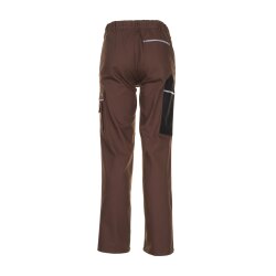PLANAM Herren Bundhose CANVAS-320 Reflex CORDURA® Braun/Schwarz