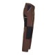 PLANAM Herren Bundhose CANVAS-320 Reflex CORDURA® Braun/Schwarz