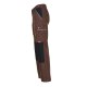 PLANAM Herren Bundhose CANVAS-320 Reflex CORDURA® Braun/Schwarz