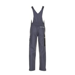 PLANAM Herren Latzhose CANVAS-320 Reflex CORDURA® Grau/Schwarz
