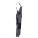 PLANAM Herren Latzhose CANVAS-320 Reflex CORDURA® Grau/Schwarz