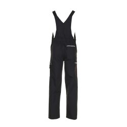 PLANAM Herren Latzhose CANVAS-320 Reflex CORDURA® Schwarz