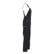 PLANAM Herren Latzhose CANVAS-320 Reflex CORDURA® Schwarz