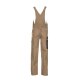 PLANAM Herren Latzhose CANVAS-320 Reflex CORDURA® Khaki/Schwarz