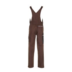 PLANAM Herren Latzhose CANVAS-320 Reflex CORDURA® Braun/Schwarz