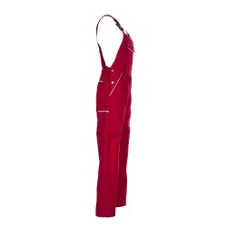 PLANAM Herren Latzhose CANVAS-320 Reflex CORDURA® Rot
