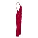 PLANAM Herren Latzhose CANVAS-320 Reflex CORDURA® Rot