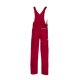 PLANAM Herren Latzhose CANVAS-320 Reflex CORDURA® Rot