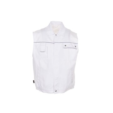 PLANAM Herren Weste CANVAS-320 Reflex CORDURA® Weiß