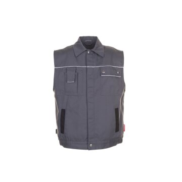 PLANAM Herren Weste CANVAS-320 Reflex CORDURA® Grau/Schwarz