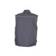 PLANAM Herren Weste CANVAS-320 Reflex CORDURA® Grau/Schwarz