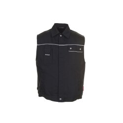 PLANAM Herren Weste CANVAS-320 Reflex CORDURA® Schwarz