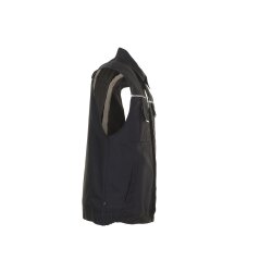 PLANAM Herren Weste CANVAS-320 Reflex CORDURA® Schwarz