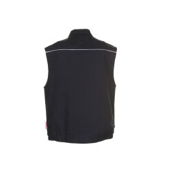 PLANAM Herren Weste CANVAS-320 Reflex CORDURA® Schwarz