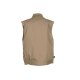 PLANAM Herren Weste CANVAS-320 Reflex CORDURA® Khaki/Schwarz
