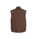 PLANAM Herren Weste CANVAS-320 Reflex CORDURA® Braun/Schwarz