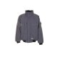 PLANAM Herren Winterblouson CANVAS-320  Grau/Schwarz