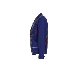 PLANAM Herren Bundjacke BASALT Langarm Kragen Marine/Rot