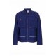 PLANAM Herren Bundjacke BASALT Langarm Kragen Marine/Rot