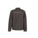 PLANAM Herren Bundjacke BASALT Langarm Kragen Olivgrün/Rot