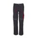 PLANAM Herren Bundhose BASALT Cargotaschen Anthrazit/Rot