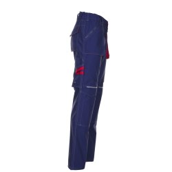 PLANAM Herren Bundhose BASALT Cargotaschen Marine/Rot