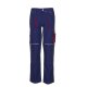 PLANAM Herren Bundhose BASALT Cargotaschen Marine/Rot