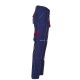 PLANAM Herren Bundhose BASALT Cargotaschen Marine/Rot