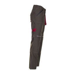 PLANAM Herren Bundhose BASALT Cargotaschen Olivgrün/Rot