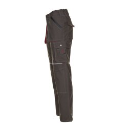 PLANAM Herren Bundhose BASALT Cargotaschen Olivgrün/Rot