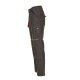PLANAM Herren Bundhose BASALT Cargotaschen Olivgrün/Rot