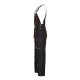 PLANAM Herren Latzhose BASALT Cargotaschen Anthrazit/Rot