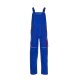 PLANAM Herren Latzhose BASALT Cargotaschen Kornblumenblau/Rot