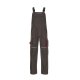 PLANAM Herren Latzhose BASALT Cargotaschen Olivgrün/Rot