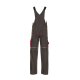 PLANAM Herren Latzhose BASALT Cargotaschen Olivgrün/Rot