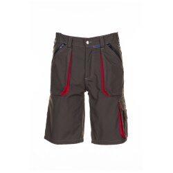 PLANAM Herren Shorts BASALT Cargotaschen Olivgrün/Rot