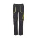 PLANAM Herren Bundhose BASALT - NEON Anthrazit/Gelb