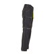 PLANAM Herren Bundhose BASALT - NEON Anthrazit/Gelb