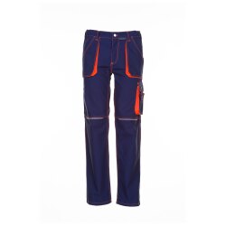 PLANAM Herren Bundhose BASALT-NEON Marine/Orange