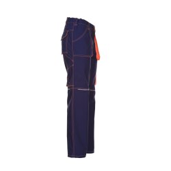 PLANAM Herren Bundhose BASALT-NEON Marine/Orange