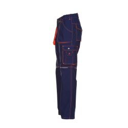 PLANAM Herren Bundhose BASALT-NEON Marine/Orange