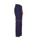 PLANAM Herren Bundhose BASALT-NEON Marine/Orange