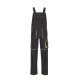 PLANAM Herren Latzhose BASALT-NEON Latztasche Anthrazit/Gelb