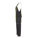 PLANAM Herren Latzhose BASALT-NEON Latztasche Anthrazit/Gelb