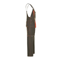 PLANAM Herren Latzhose BASALT-NEON Latztasche...