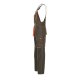 PLANAM Herren Latzhose BASALT-NEON Latztasche Olivgrün/Orange