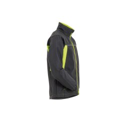PLANAM Herren Softshelljacke BASALT-NEON Anthrazit/Gelb