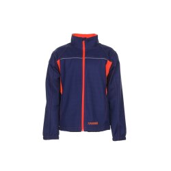 PLANAM Herren Softshelljacke BASALT-NEON Marine/Orange